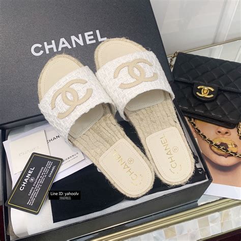 chanel 拖鞋